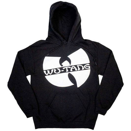 Slanted Logo Mono Hooded Sweatshirt