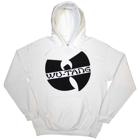 Slanted Logo Mono Hooded Sweatshirt