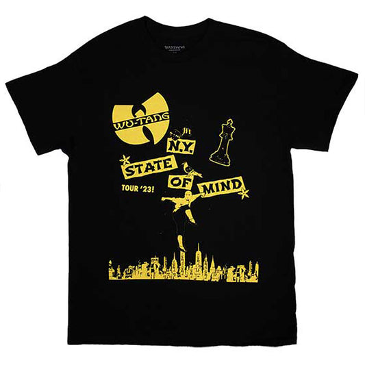 Wu Tang Clan Tour '23 Ny State Of Mind T-shirt Front