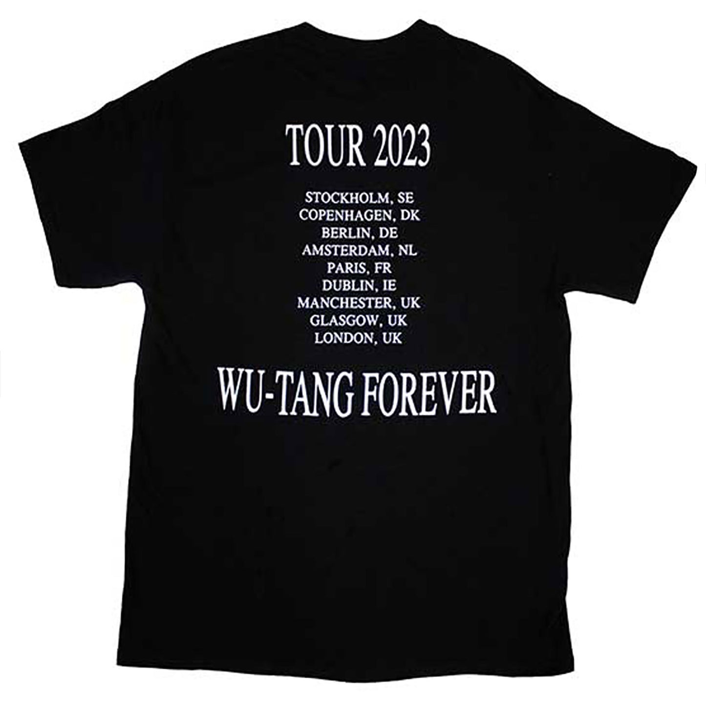 Wu Tang Clan Tour '23 Wu-tang Forever T-shirt Back