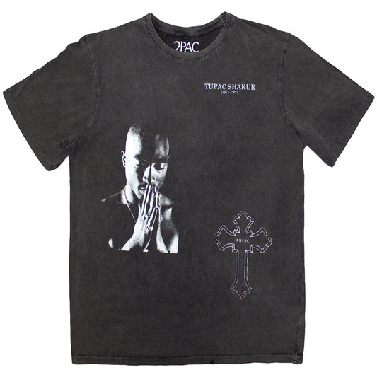 Photo Cross Stone Wash T-shirt