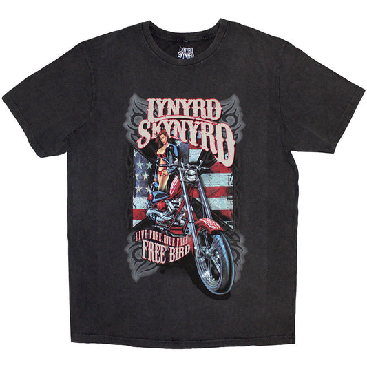 Ride Free Stone Wash T-shirt