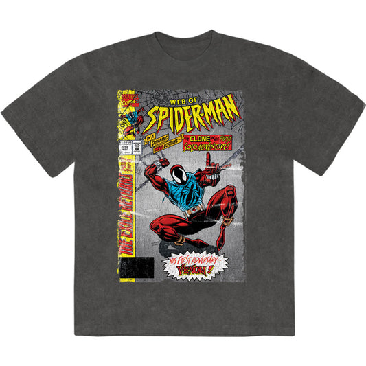 Marvel Comics Web Of Spider-man Stone Wash T-shirt