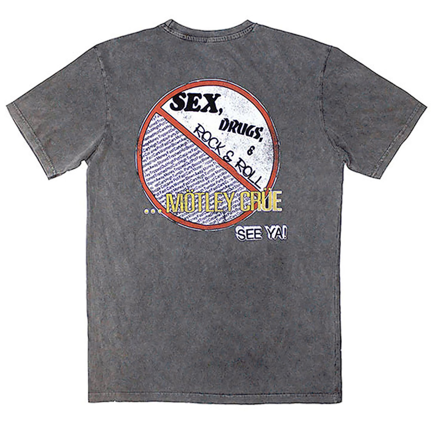 No Fun Tour '84 Stone Wash T-shirt