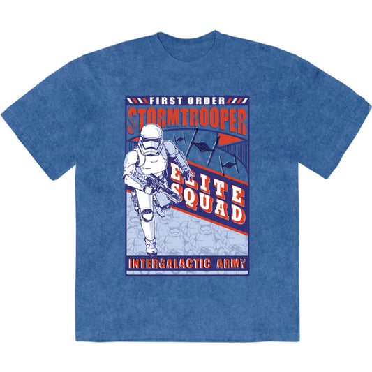 Star Wars First Order Elite Squad Stone Wash T-shirt