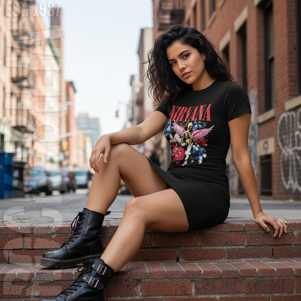 In Utero Vintage Collage Work Dress