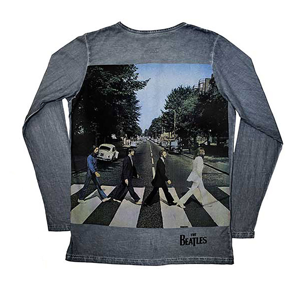 Abbey Road Back Print Stone Wash Stone Wash Long Sleeve