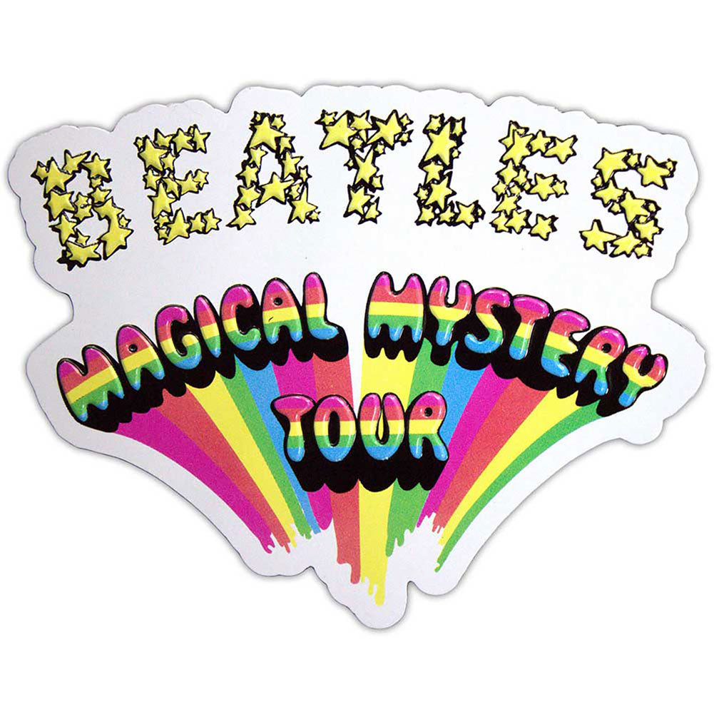 Magical Mystery Tour Logo Embossed Magnet