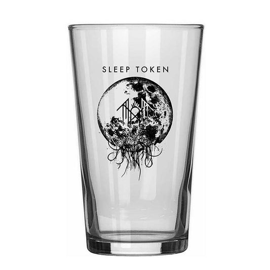 Sleep Token Take Me Back To Eden Pint Glass Front