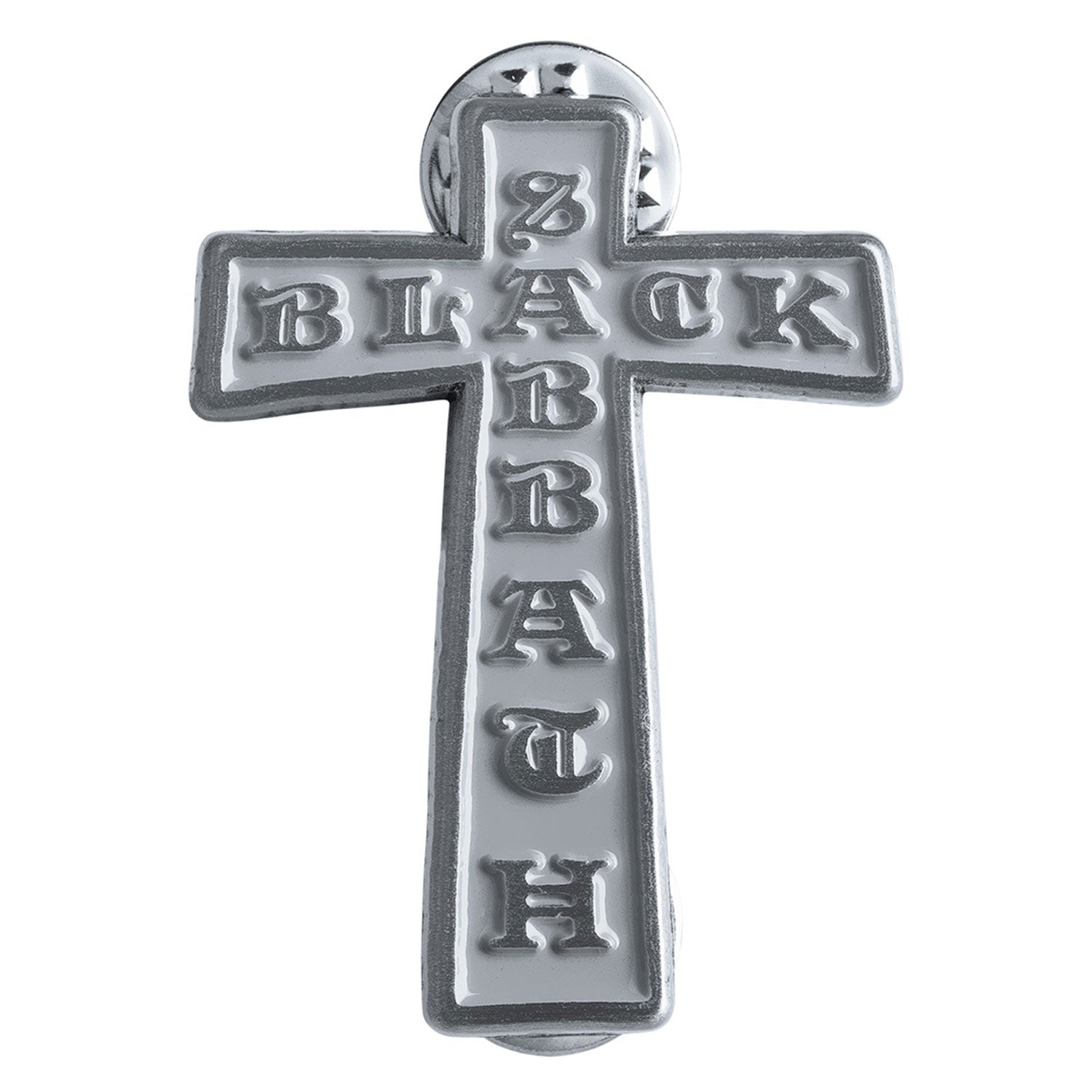 Cross Pewter Pin Badge