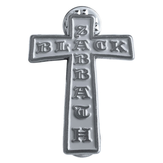 Cross Pewter Pin Badge