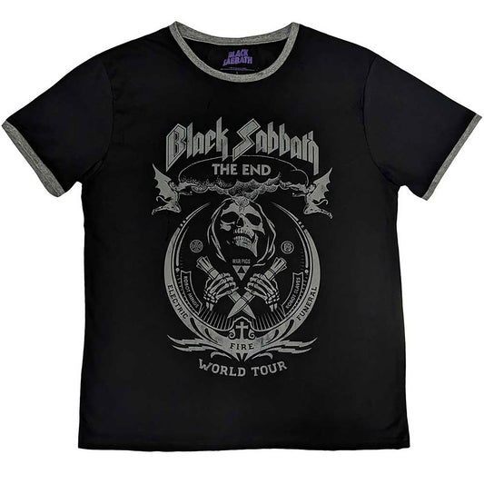 Black Sabbath The End Mushroom Cloud T-shirt