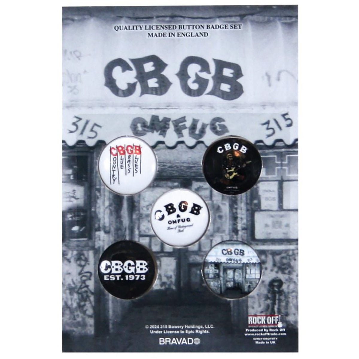 Cbgb Logos Collector Items Front