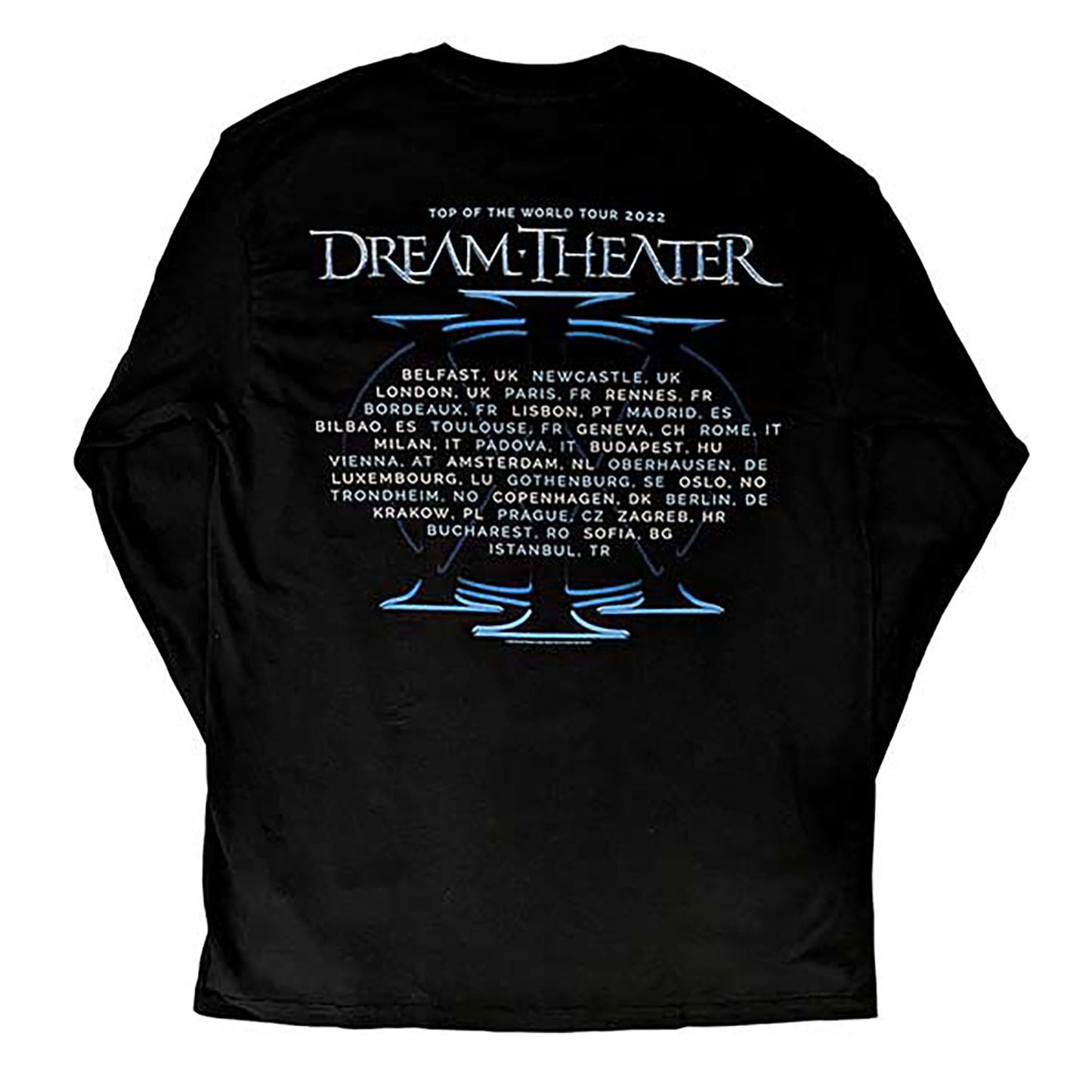 Dream Theater Band Photo Totw Tour 2022 Long Sleeve