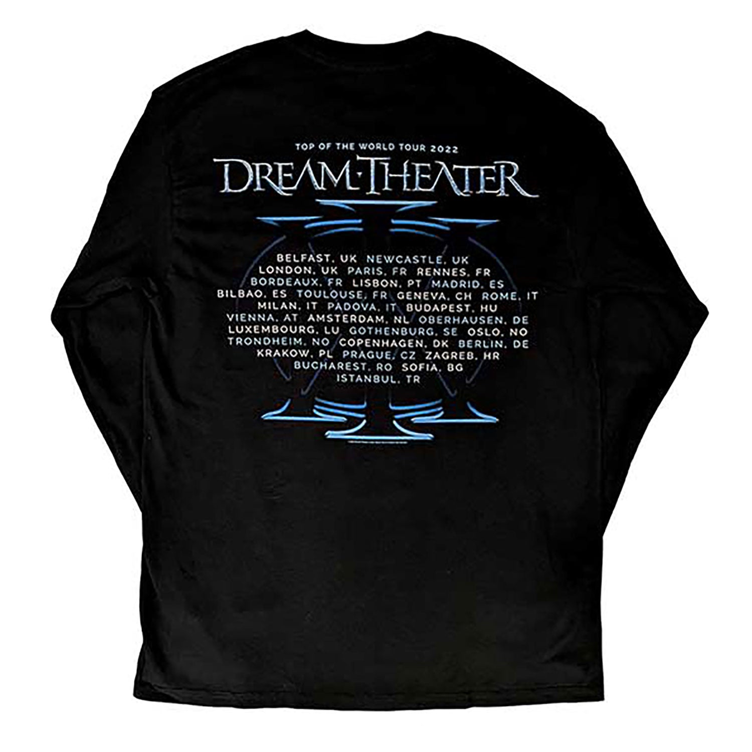 Dream Theater Band Photo Totw Tour 2022 Long Sleeve