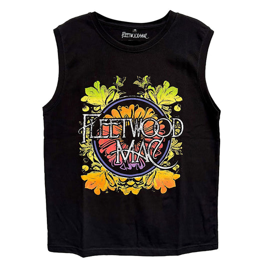 Circle Floral Logo Mens Tank