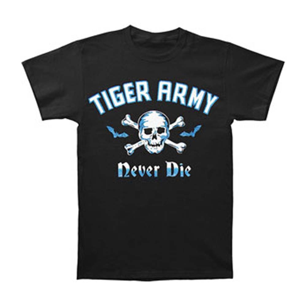 Tiger Army Never Die T-shirt Front