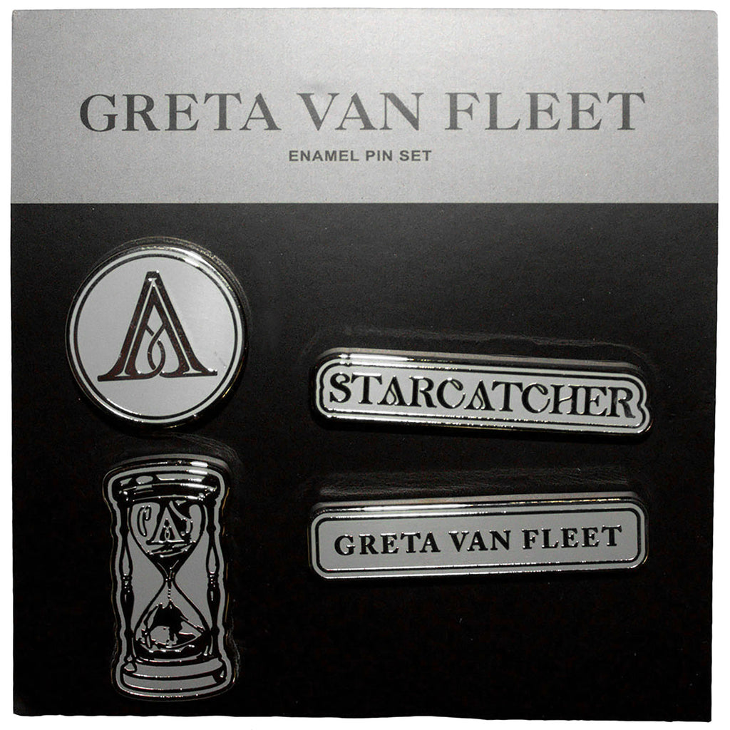 Greta Van Fleet Starcatcher Pewter Pin Badge 457455 | Rockabilia Merch ...