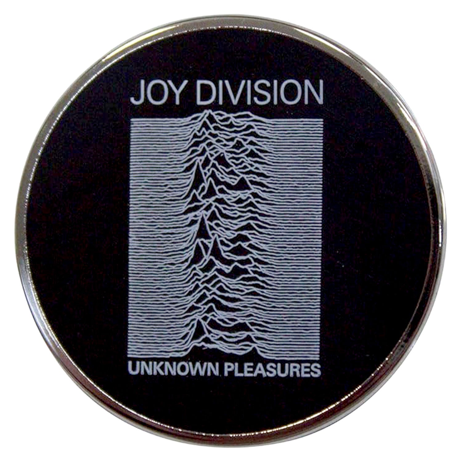 Joy Division Unknown Pleasures Pewter Pin Badge