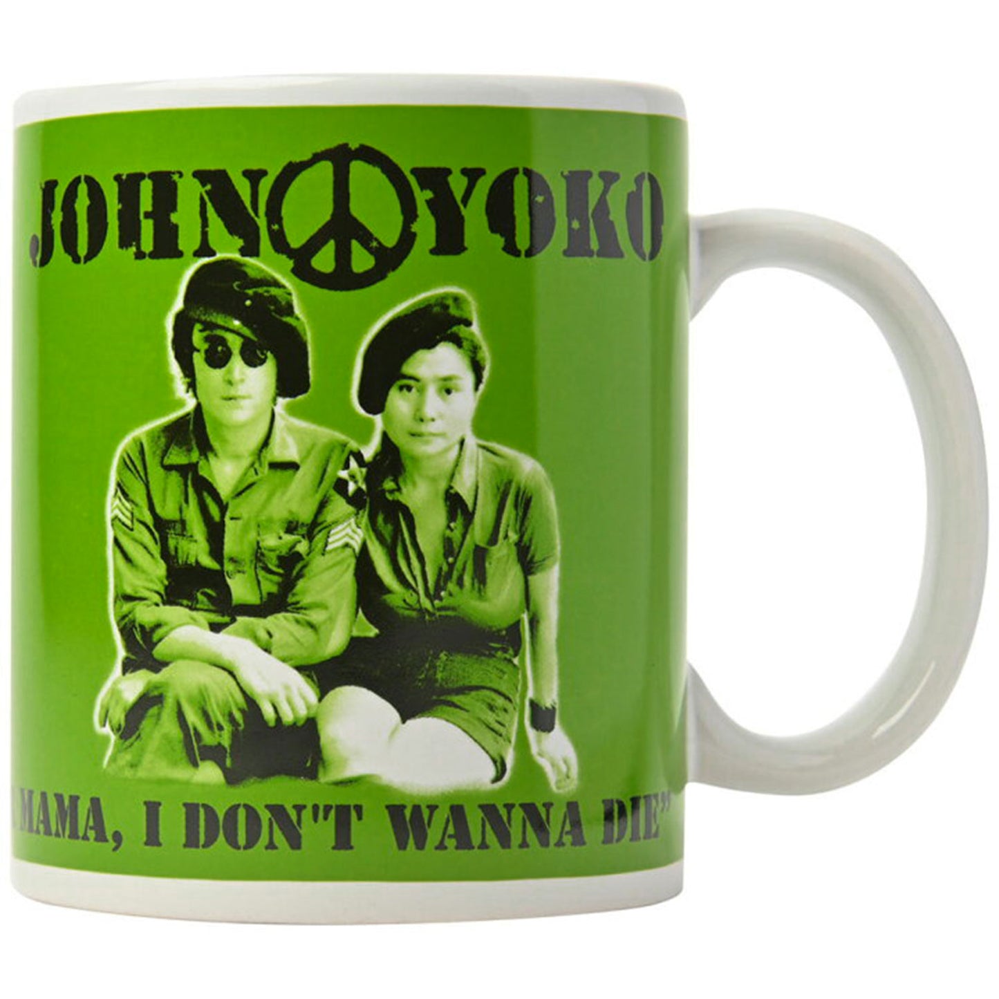 I Don't Wanna Be A Soldier Coffee Mug