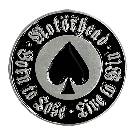 Born To Lose Pewter Pin Badge