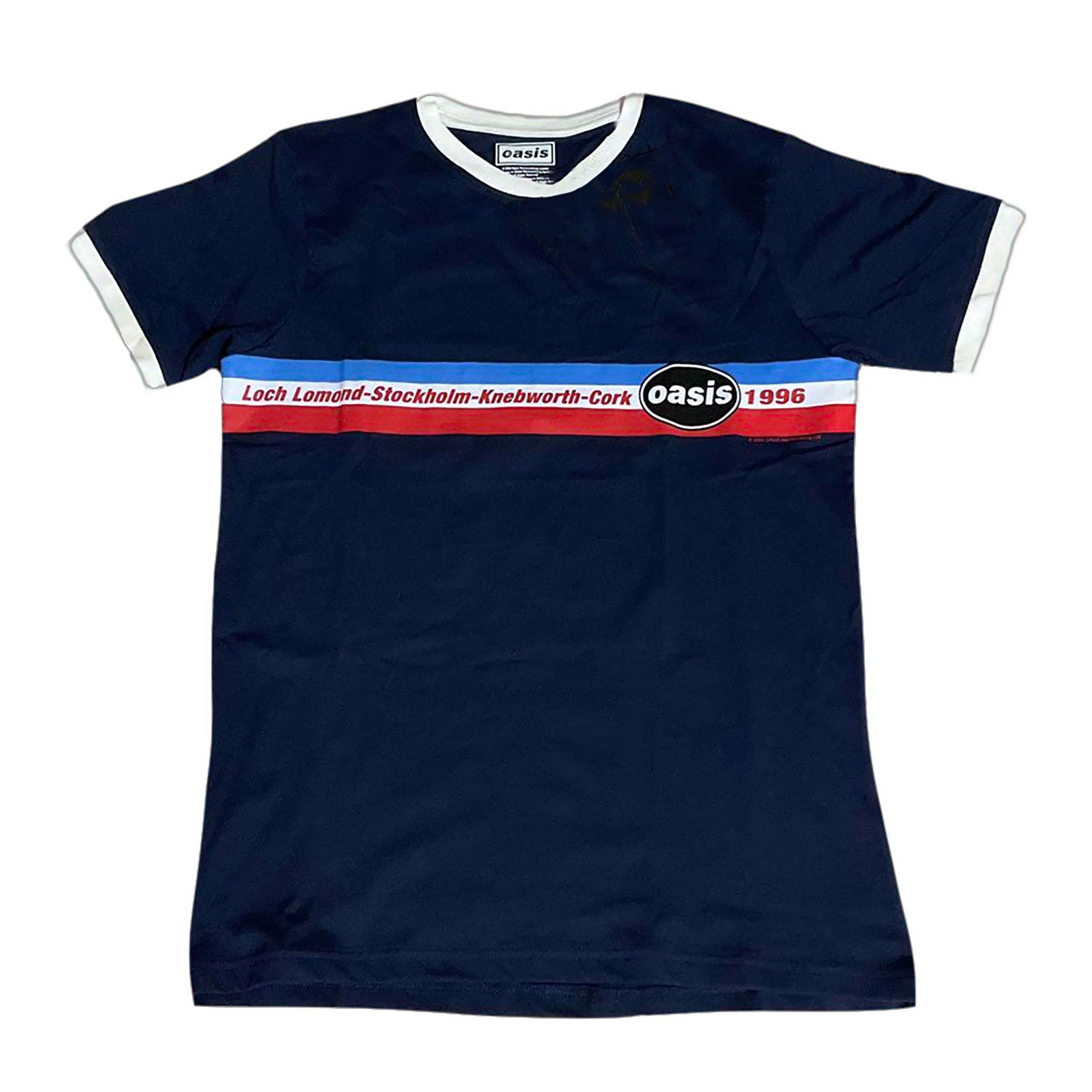 1996 Tour Horizontal Stripes T-shirt