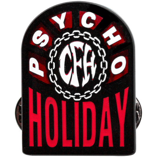 Holiday Pewter Pin Badge