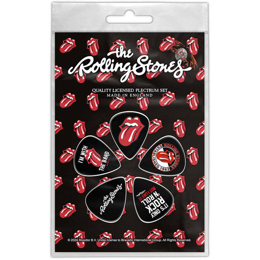Rolling Stones Tongue Guitar Pick