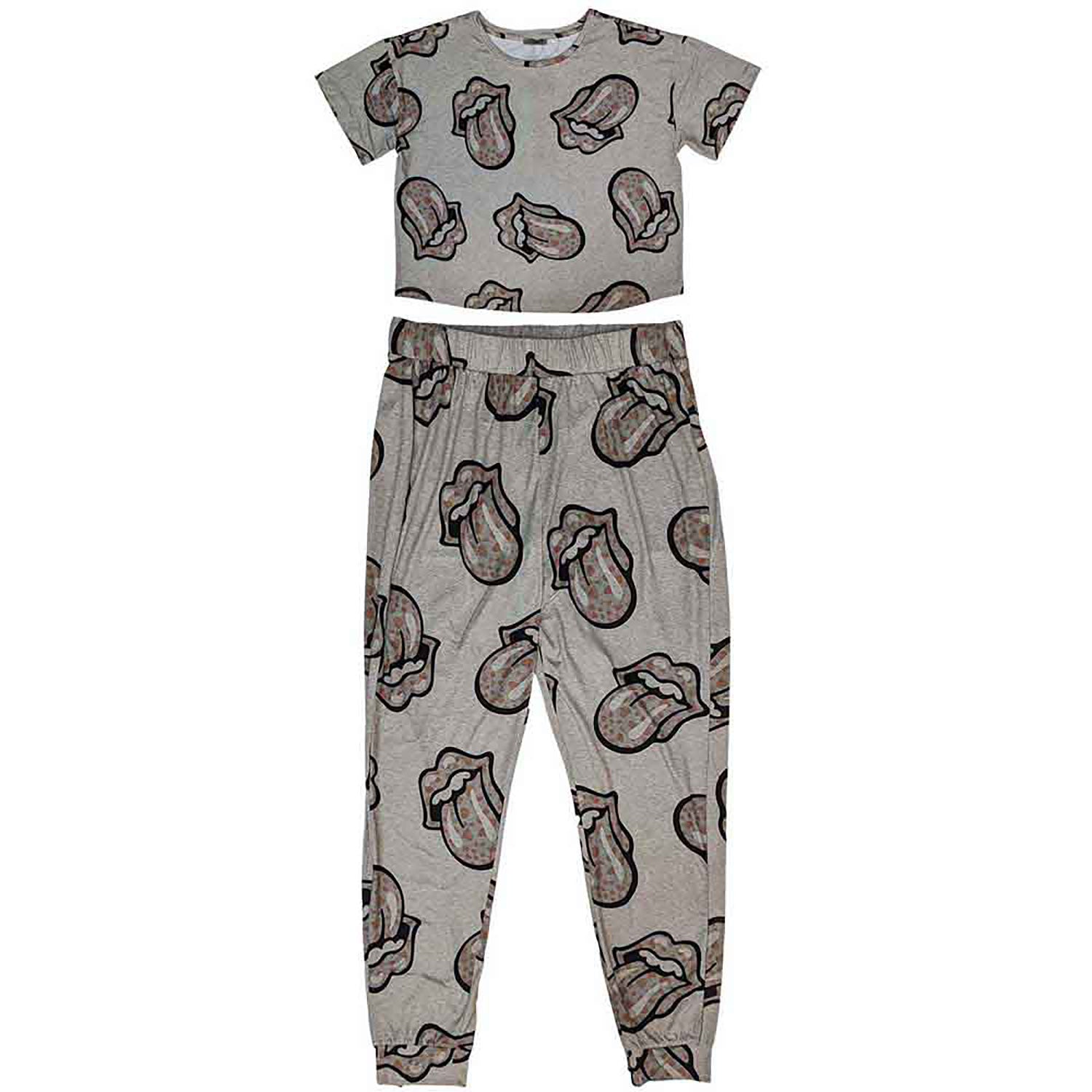 Rolling Stones Heart Tongue Loungewear