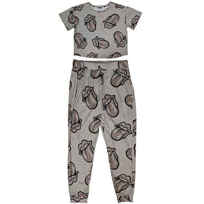 Rolling Stones Heart Tongue Loungewear