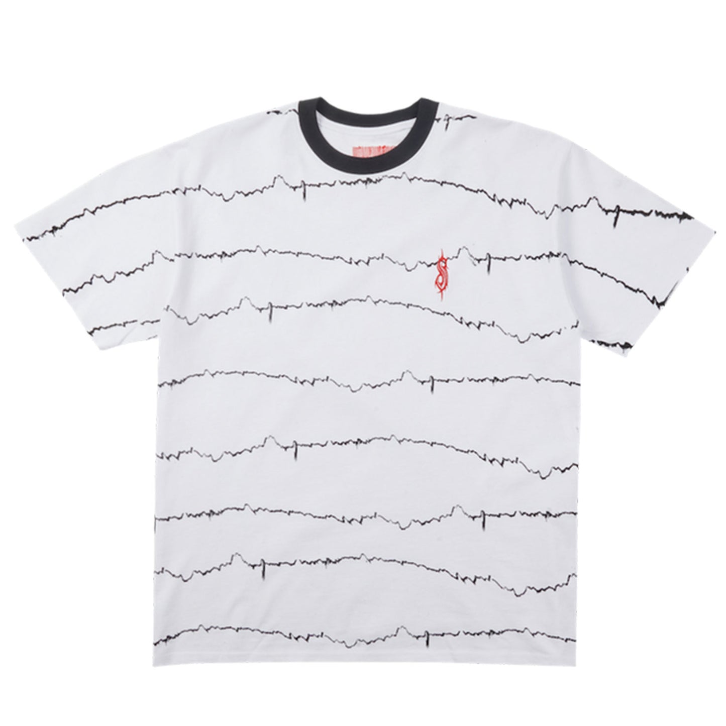 the End, So Far Tribal-s & Barcode T-shirt