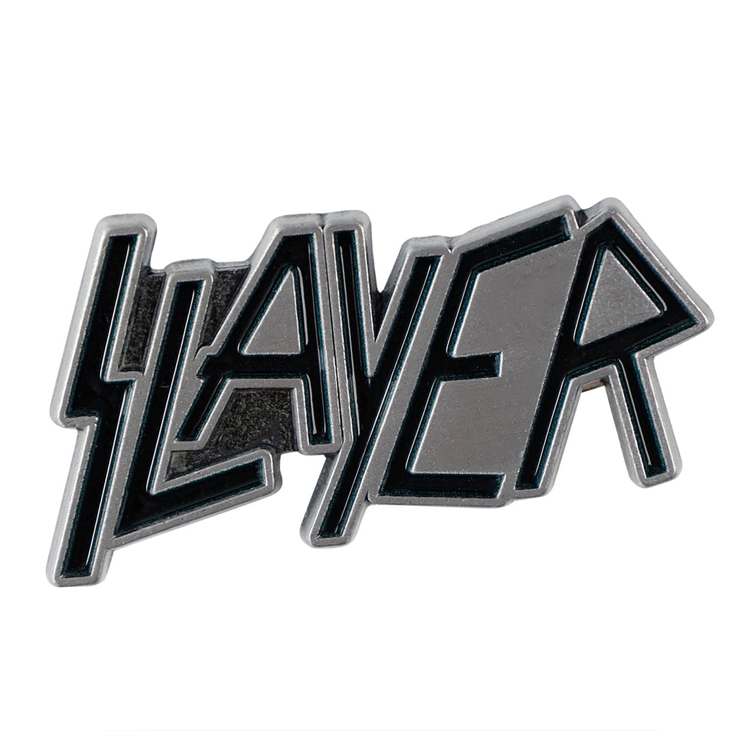 Slayer Logo Pewter Pin Badge