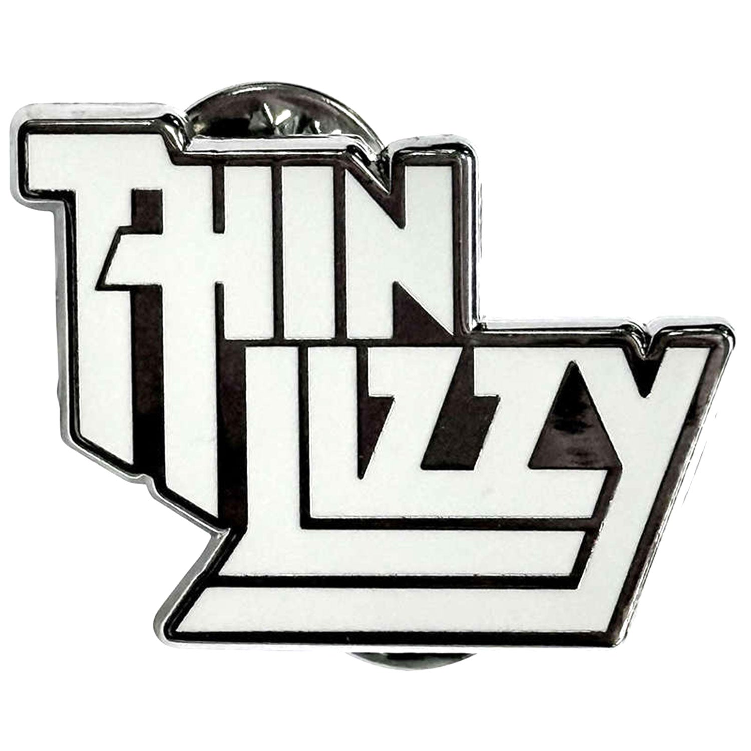Thin Lizzy Logo Pewter Pin Badge