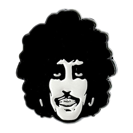 Phil Portrait Pewter Pin Badge