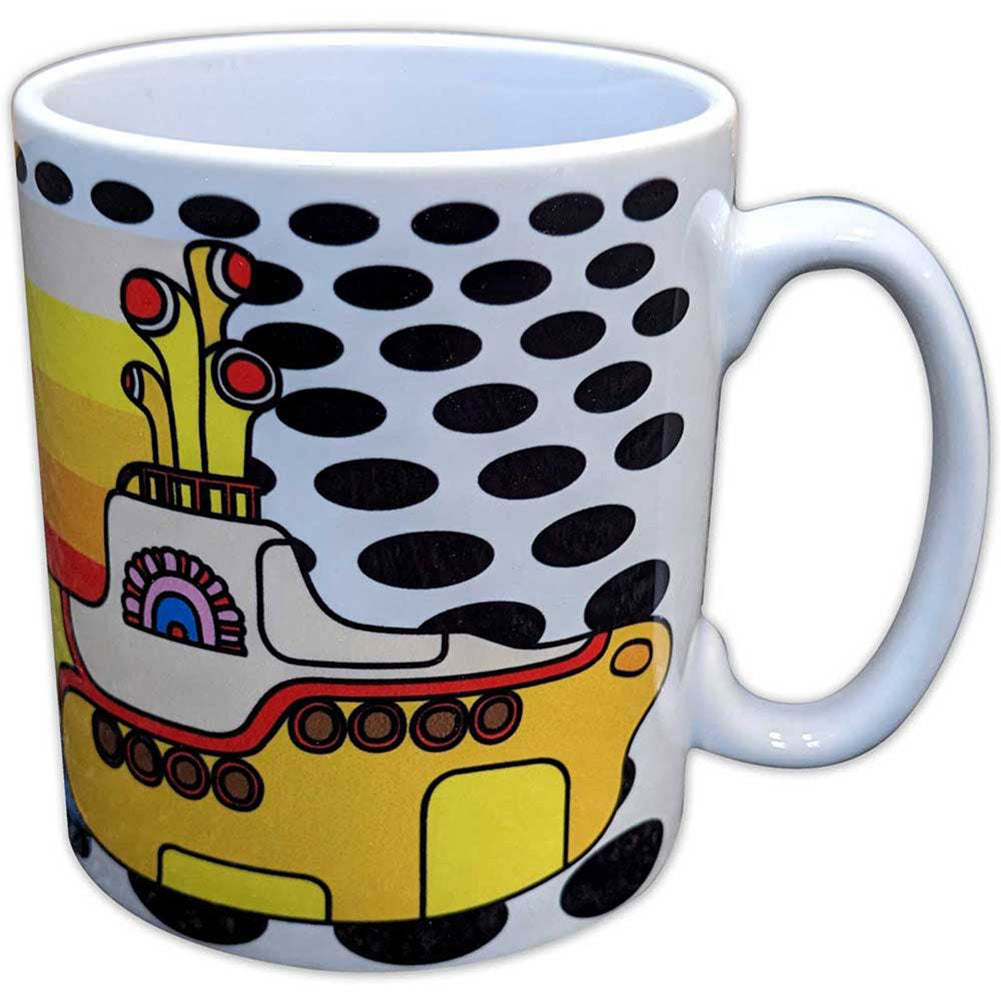 Yellow Submarine Coloured Stripes Coffee Mug