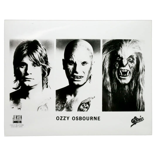 Ozzy Osbourne Bark At The Moon (Only 2 Left) Promo Glossy