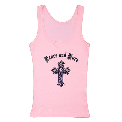 Peace and Love Womens Tank