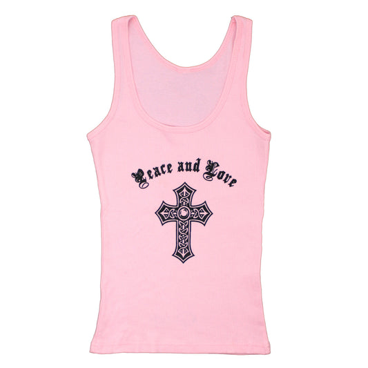 Peace and Love Womens Tank