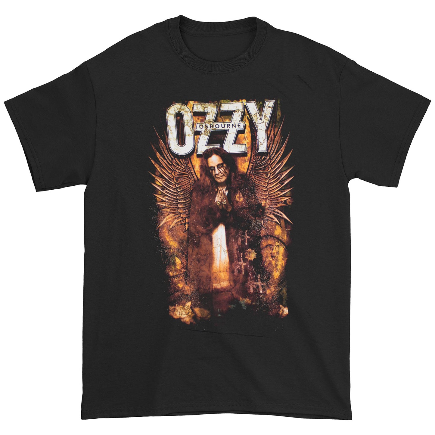 Angel Wings Within Flames T-shirt