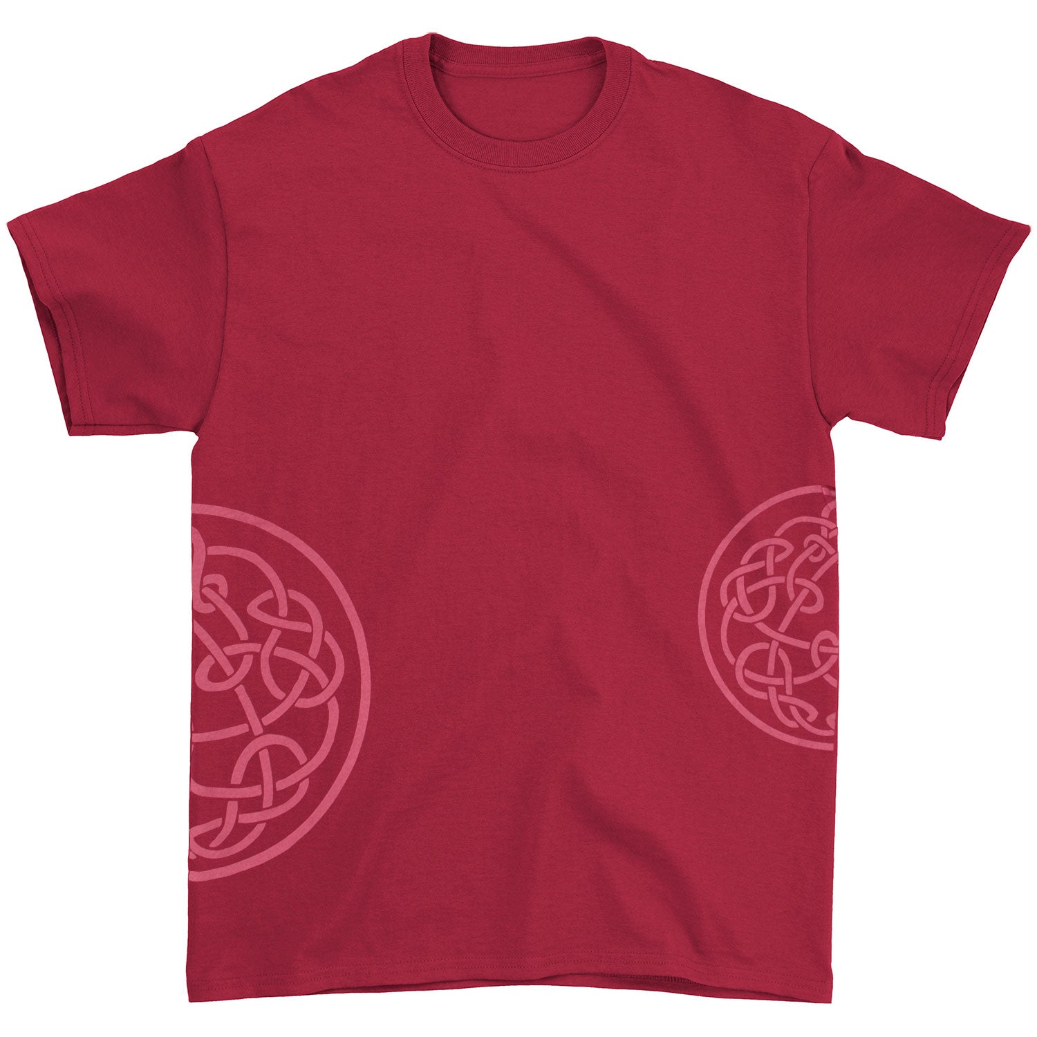 Red On Red Dual Discipline Side Wraps T-shirt