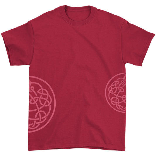 Red On Red Dual Discipline Side Wraps T-shirt