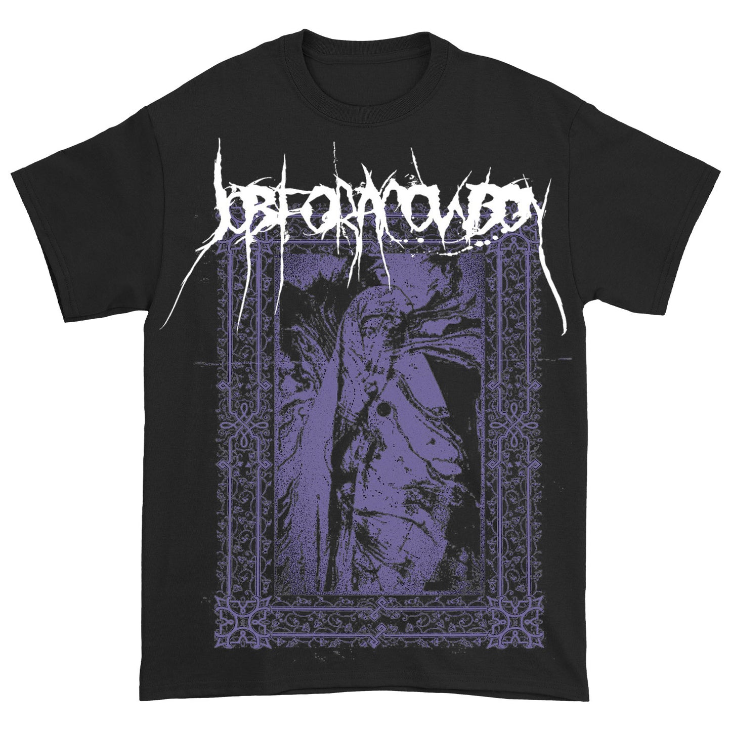 Job For A Cowboy Purple design T-shirt