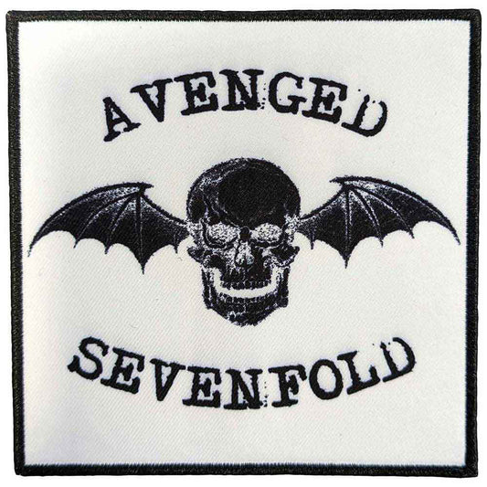 Classic Deathbat Negative Woven Patch