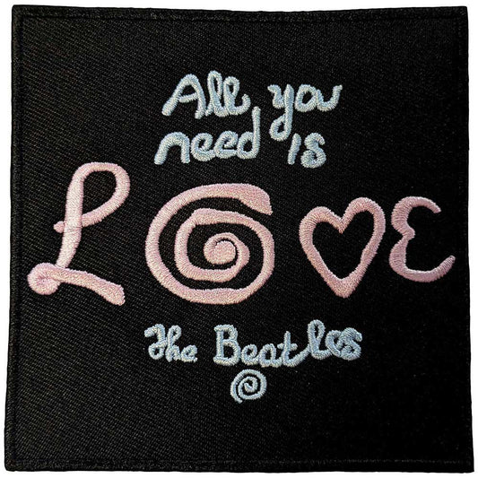 All You Need Is Love Woven Patch