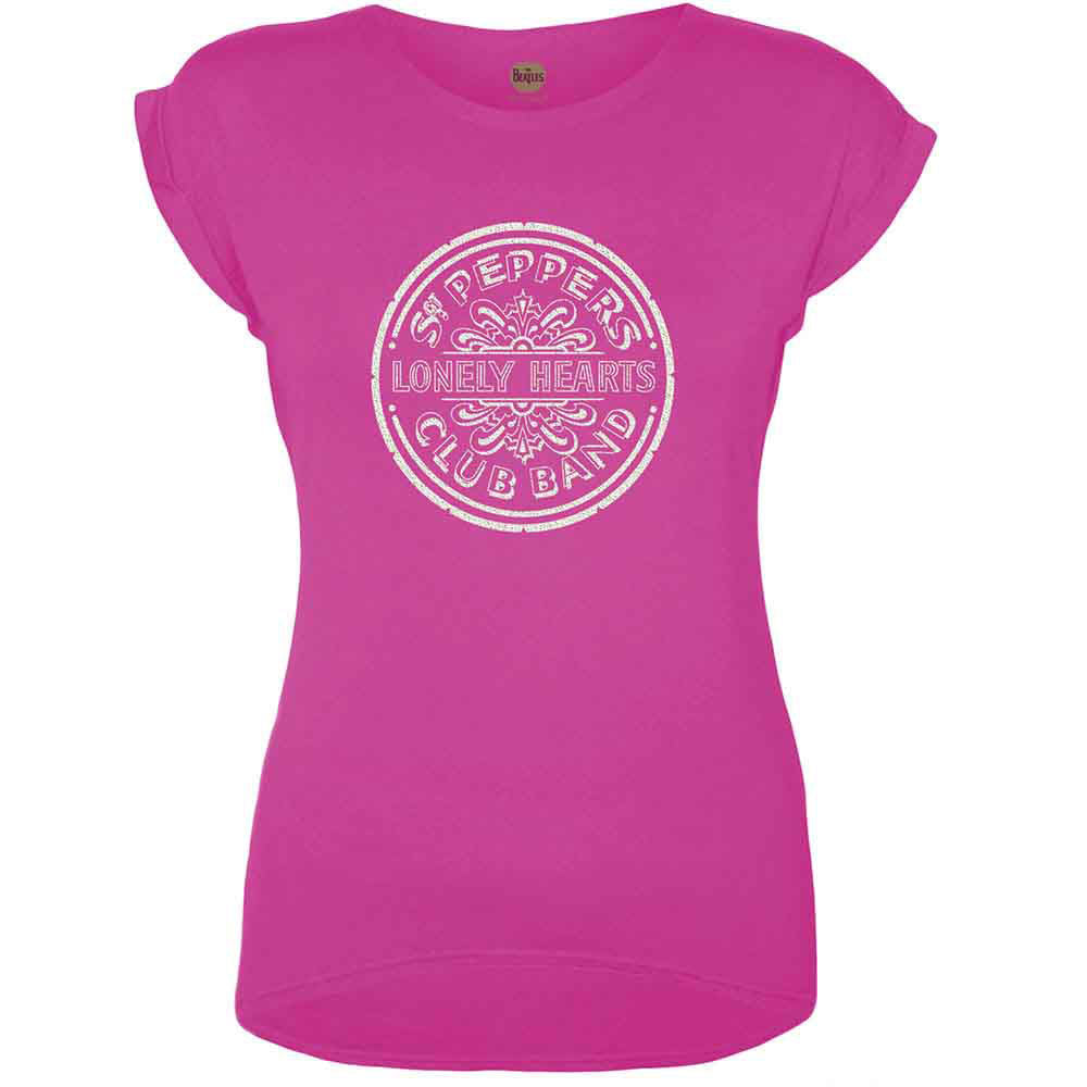 Beatles Sgt Pepper Drum White Caviar T-shirt