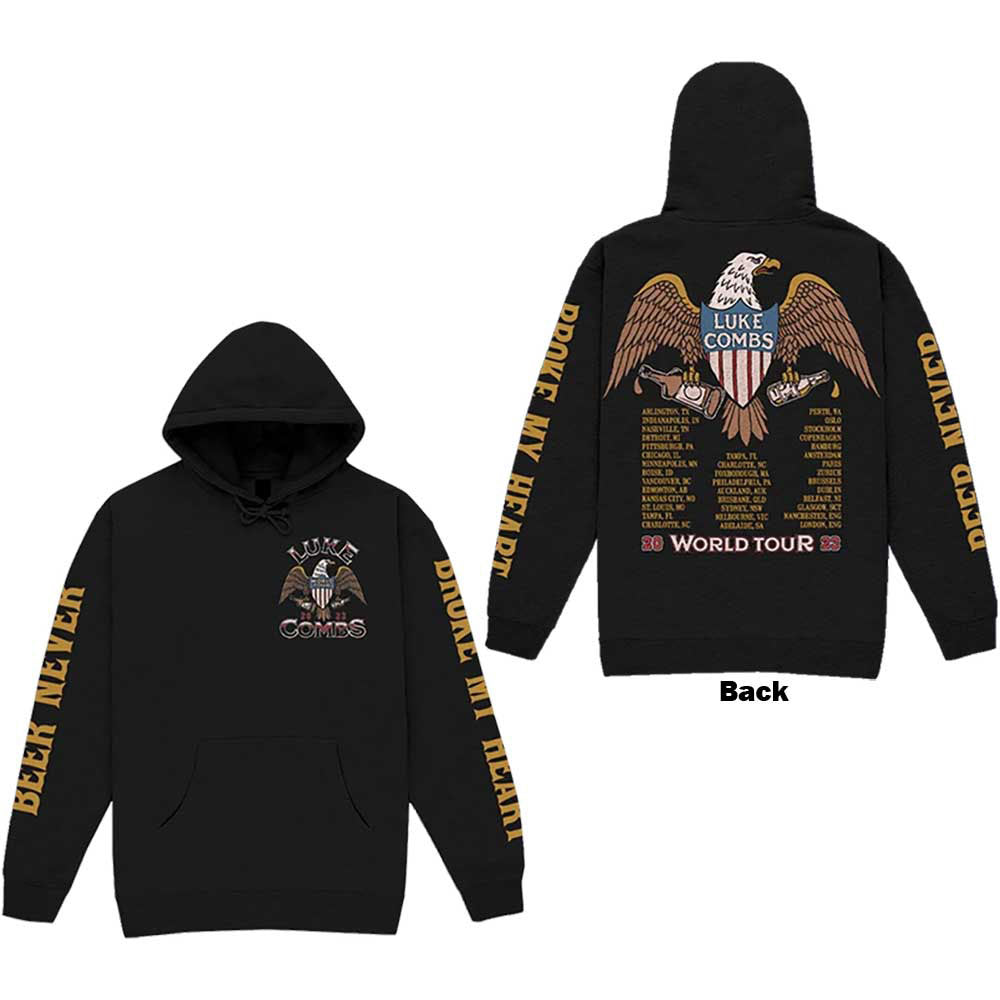 Luke Combs Tour '23 Eagle Hooded Sweatshirt