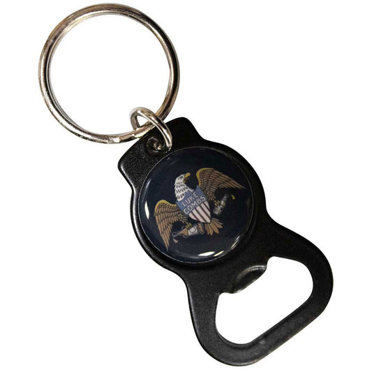 Tour '23 Eagle Black Metal Key Chain