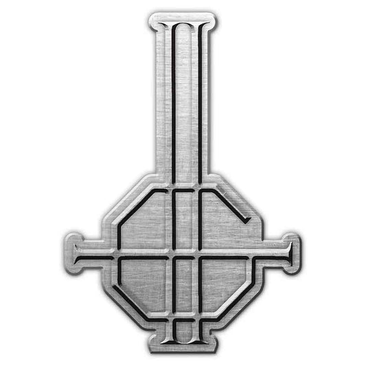 Grucifix Pewter Pin Badge