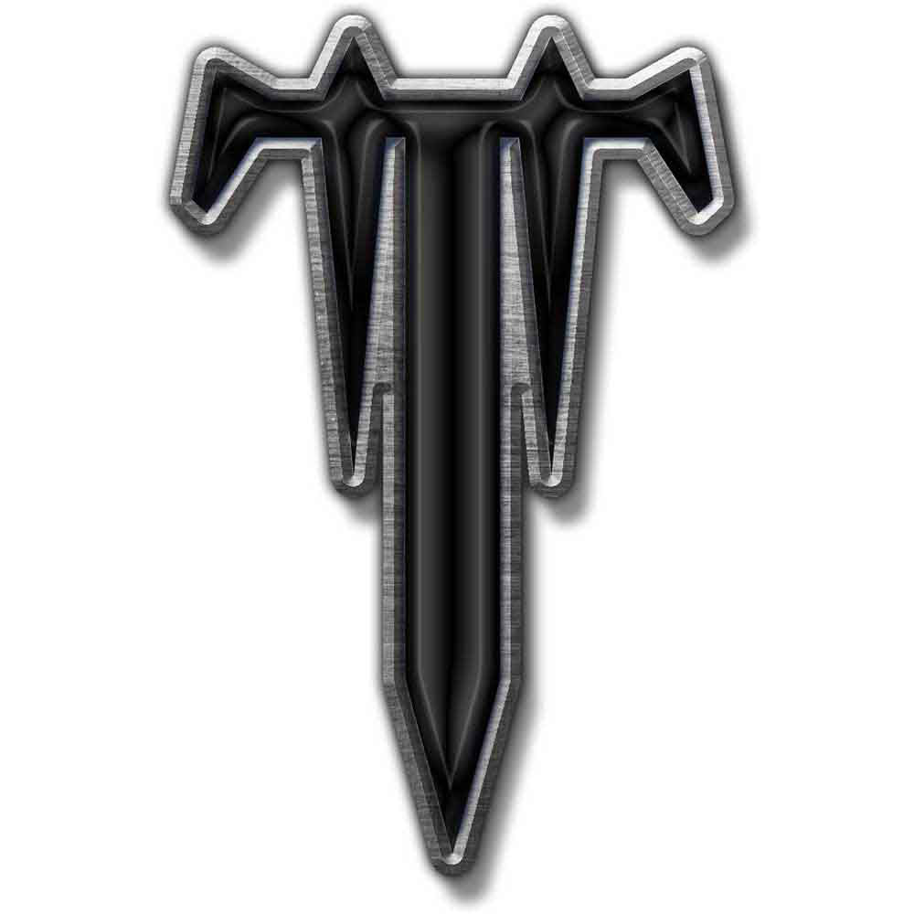 Trivium T Pewter Pin Badge