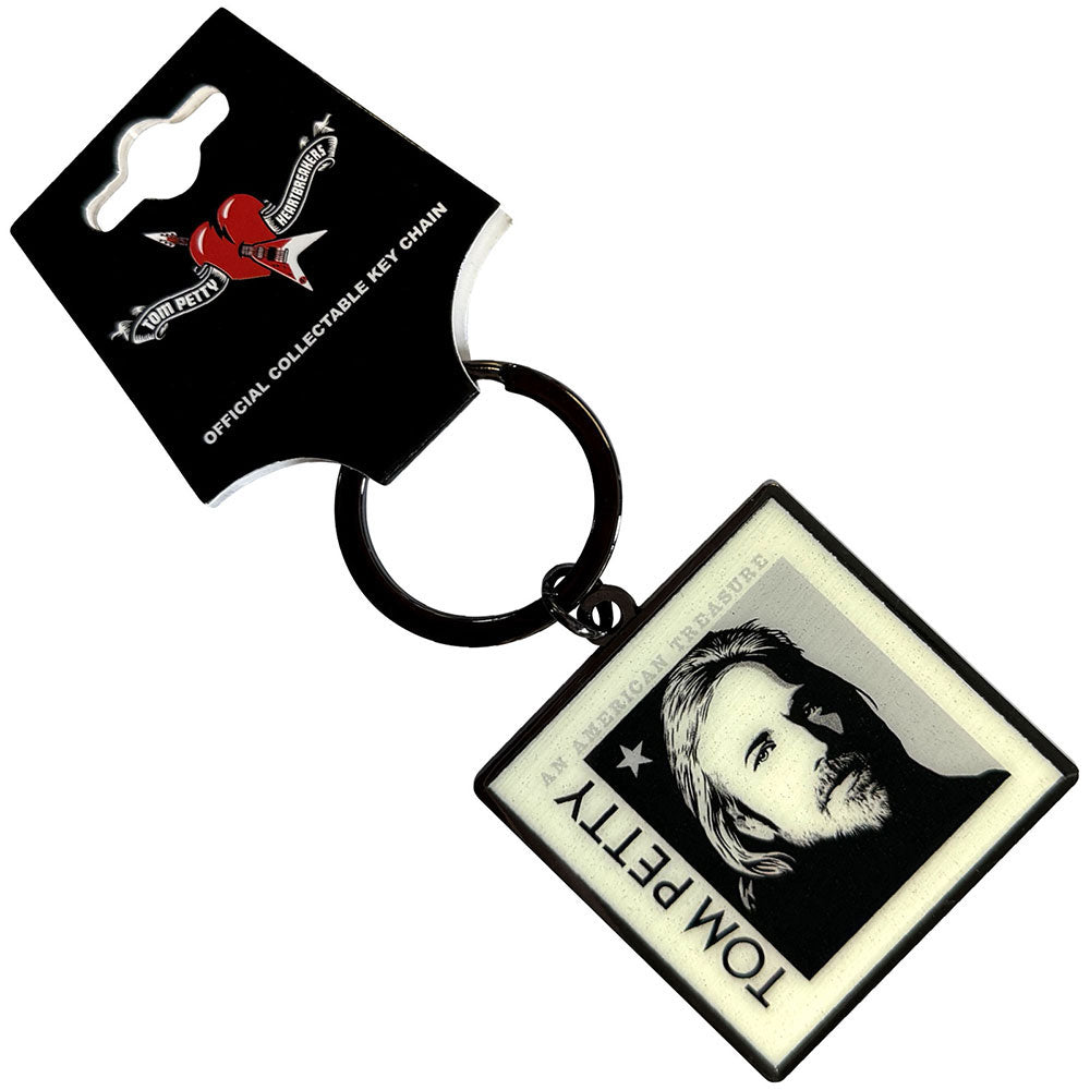 Tom Petty & The Heartbreakers American Treasure Metal Key Chain